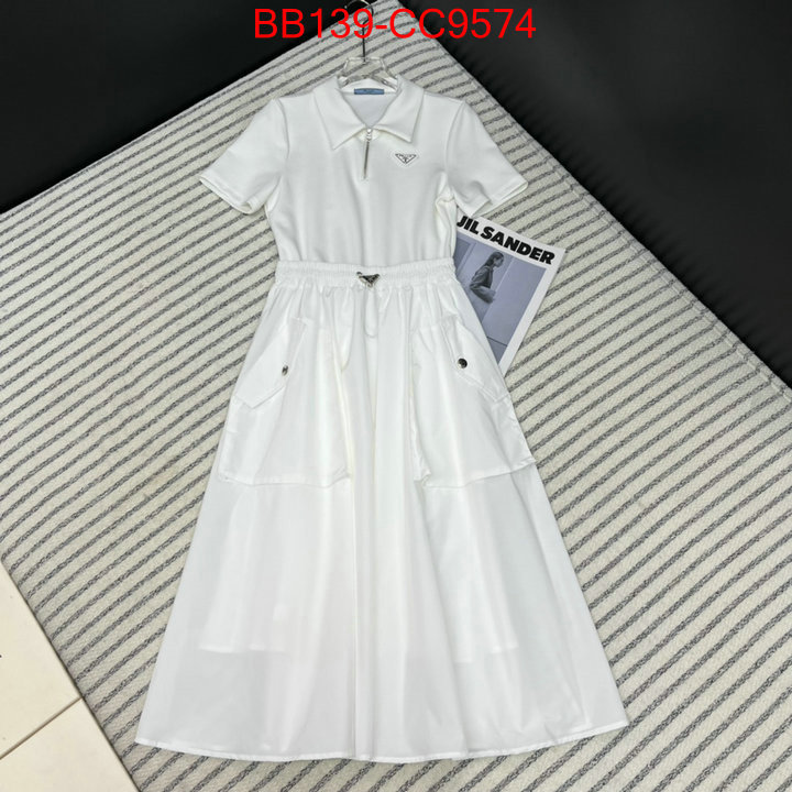 Clothing-Prada buy replica ID: CC9574 $: 139USD