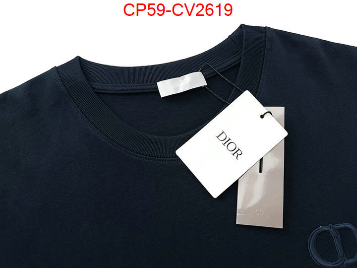 Clothing-Dior what is top quality replica ID: CV2619 $: 59USD