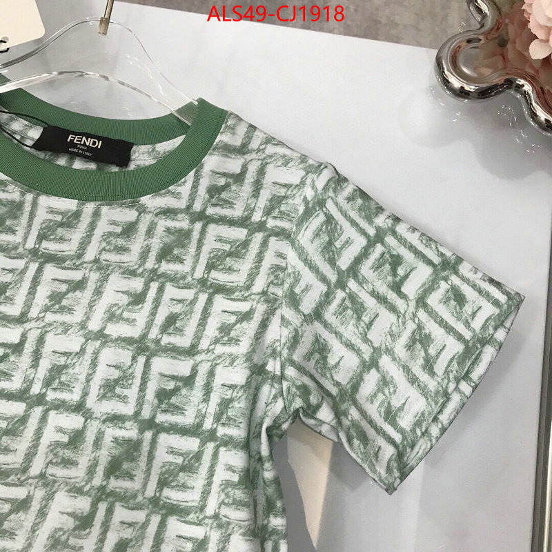 Kids clothing-Fendi buy top high quality replica ID: CJ1918 $: 49USD