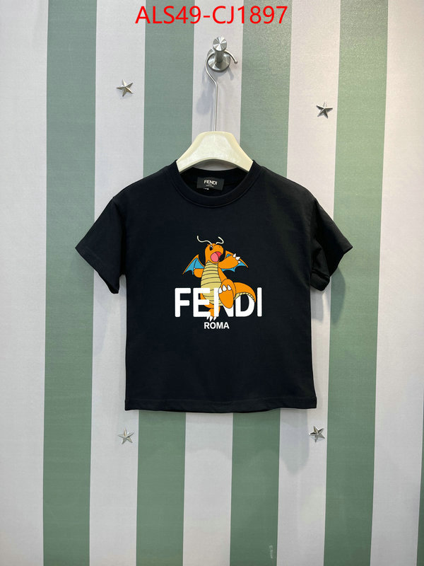 Kids clothing-Fendi aaaaa quality replica ID: CJ1897 $: 49USD