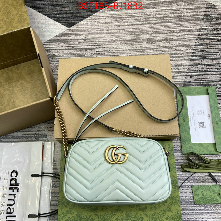 Gucci Bags(TOP)-Marmont where quality designer replica ID: BJ1832 $: 185USD,