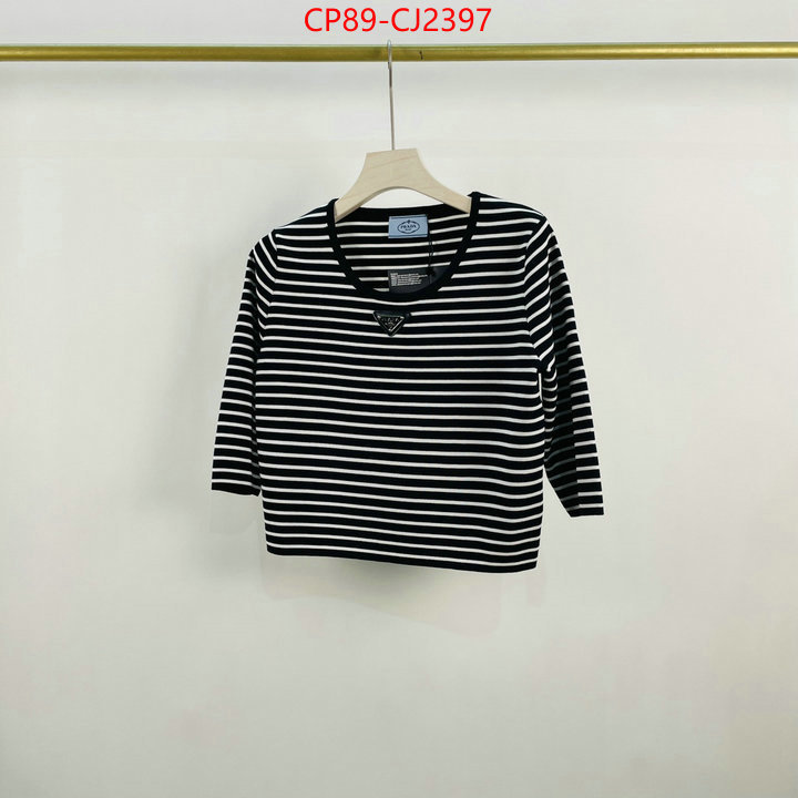 Clothing-Prada replicas ID: CJ2397 $: 89USD