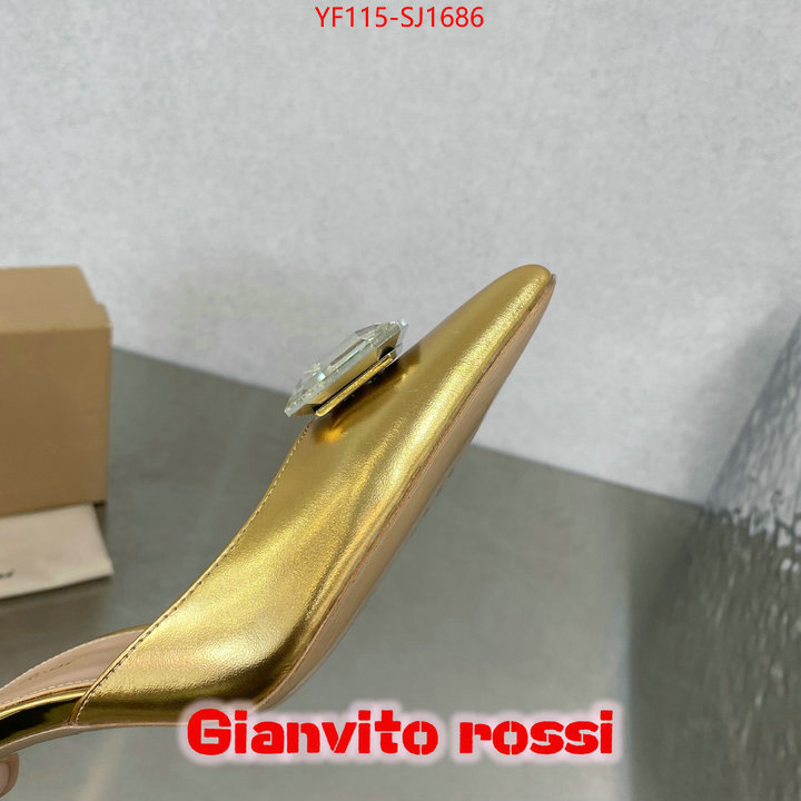 Women Shoes-Gianvito Rossi replica 2024 perfect luxury ID: SJ1686 $: 115USD