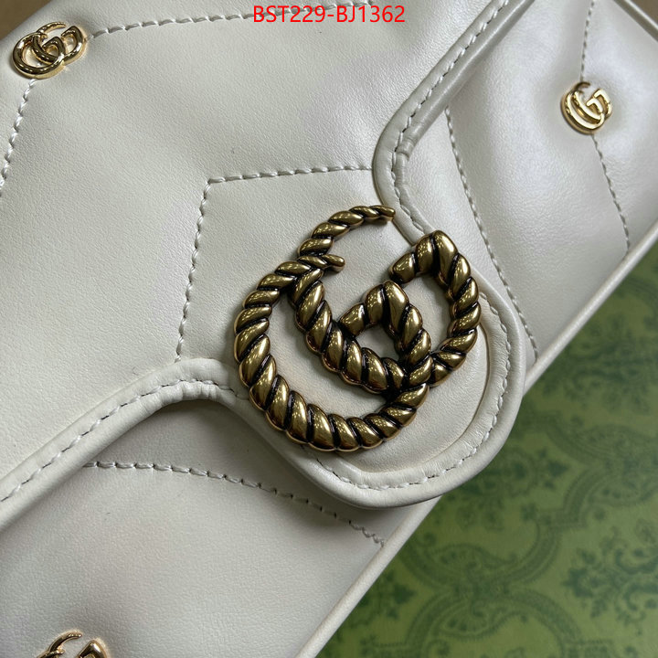 Gucci Bags(TOP)-Marmont best quality replica ID: BJ1362 $: 229USD,