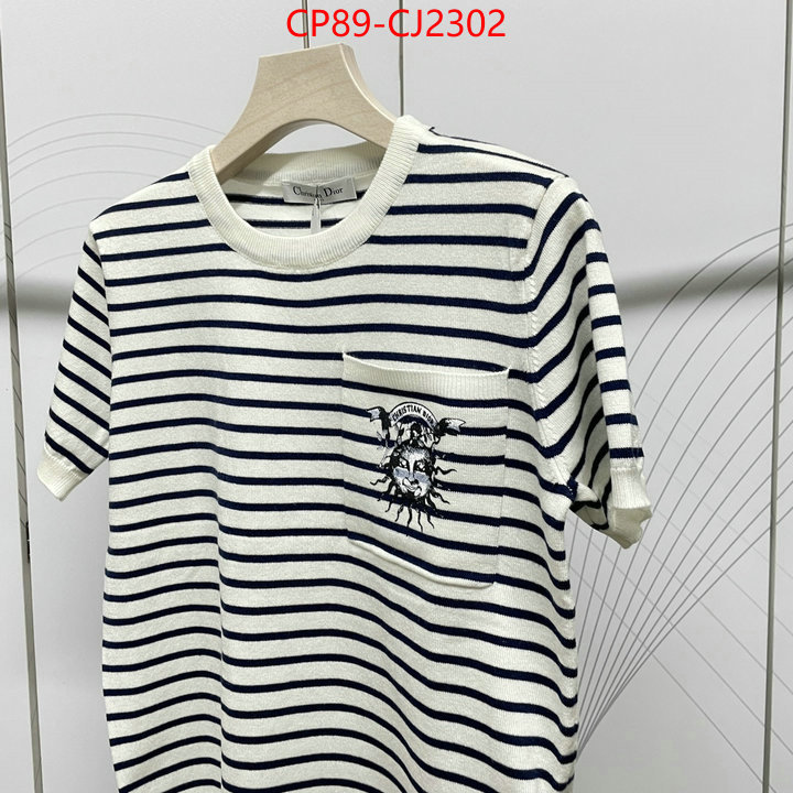 Clothing-Dior high quality online ID: CJ2302 $: 89USD