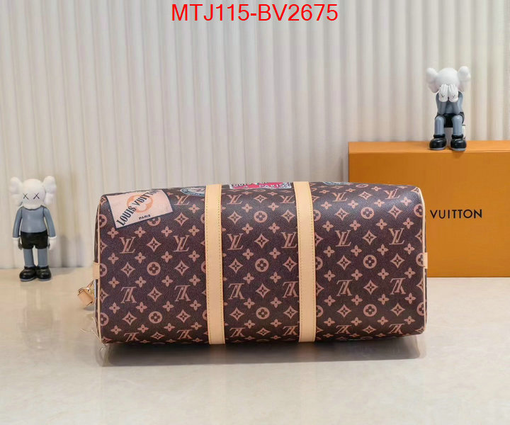 LV Bags(4A)-Keepall BandouliRe 45-50- sell high quality ID: BV2675 $: 115USD,