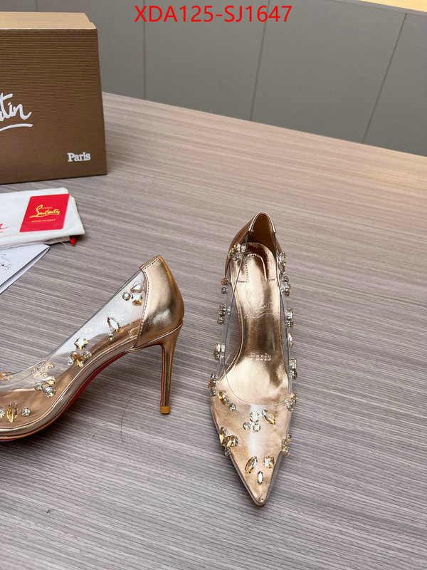 Women Shoes-Christian Louboutin best quality fake ID: SJ1647 $: 125USD