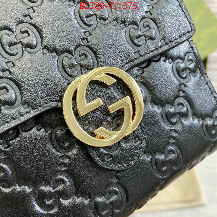 Gucci Bags(TOP)-Wallet- luxury cheap replica ID: TJ1375 $: 89USD,