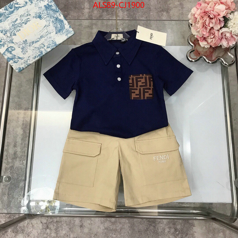 Kids clothing-Fendi top quality replica ID: CJ1900 $: 89USD