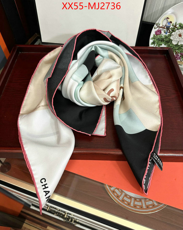 Scarf-Chanel shop designer replica ID: MJ2736 $: 55USD