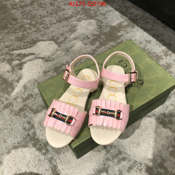 Kids shoes-Gucci fashion replica ID: SJ2196 $: 75USD