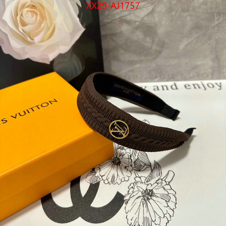 Hair band-LV designer wholesale replica ID: AJ1757 $: 29USD