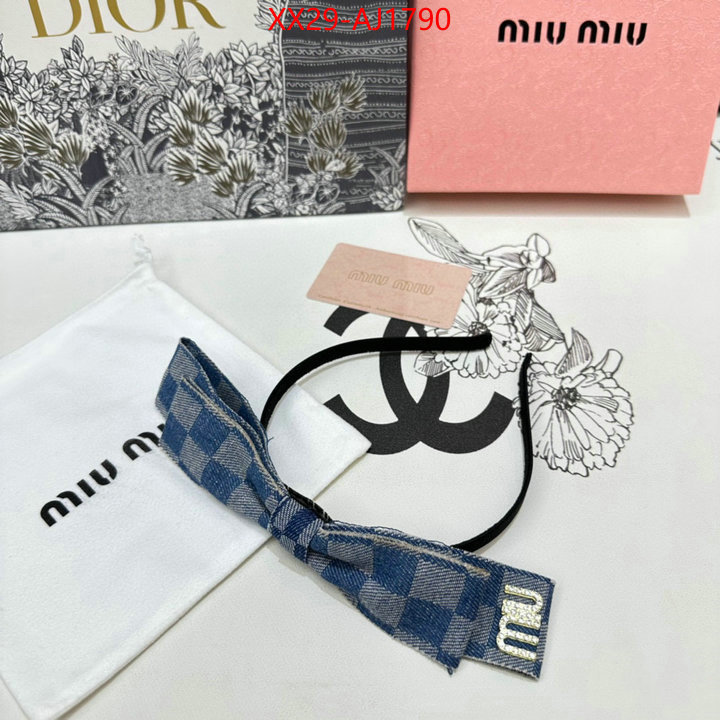 Hair band-MIU MIU cheap ID: AJ1790 $: 29USD