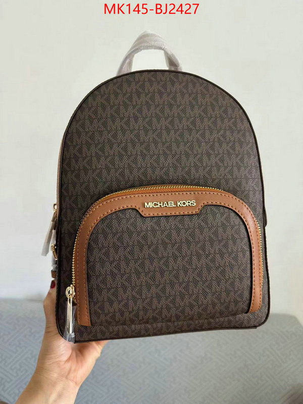 Michael Kors Bags(TOP)-Backpack- cheap replica ID: BJ2427 $: 145USD,