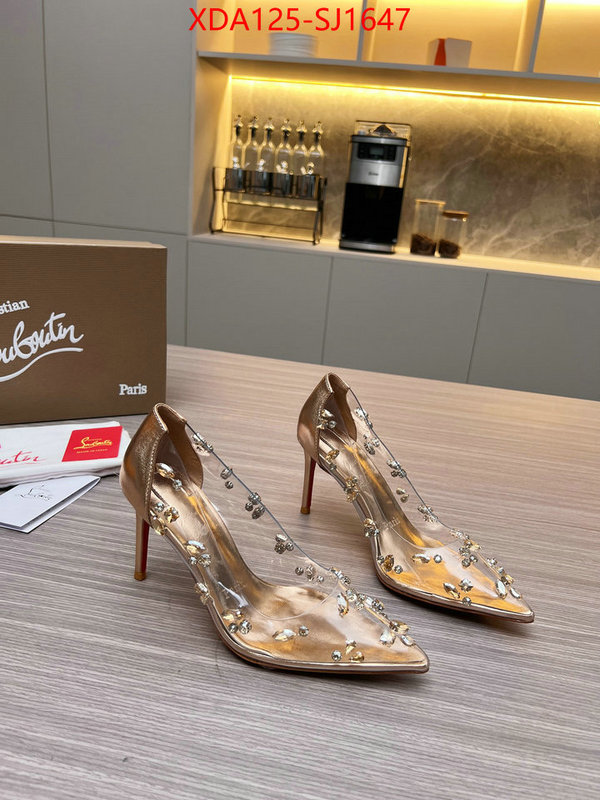 Women Shoes-Christian Louboutin best quality fake ID: SJ1647 $: 125USD