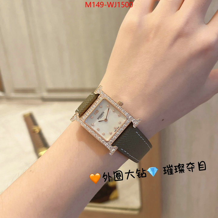 Watch(4A)-Hermes the highest quality fake ID: WJ1500 $: 149USD