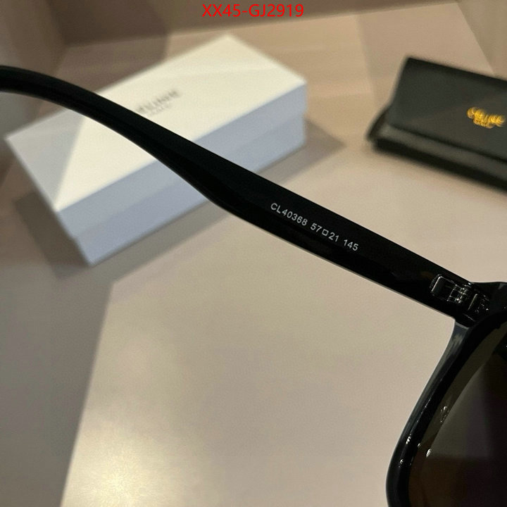 Glasses-CELINE fake designer ID: GJ2919 $: 45USD