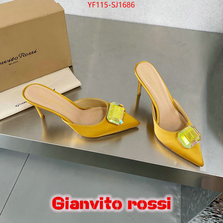 Women Shoes-Gianvito Rossi replica 2024 perfect luxury ID: SJ1686 $: 115USD