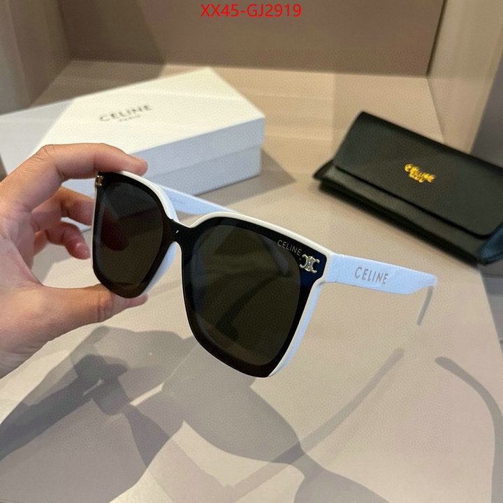 Glasses-CELINE fake designer ID: GJ2919 $: 45USD