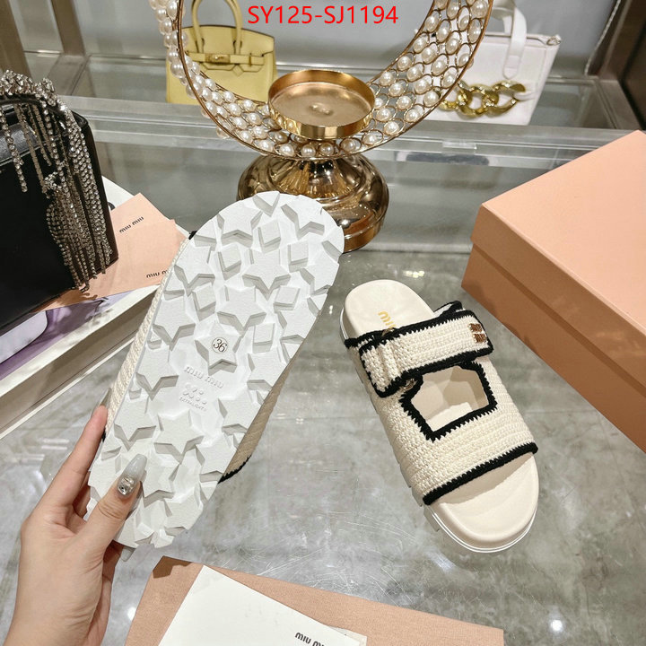 Women Shoes-Miu Miu shop ID: SJ1194 $: 125USD