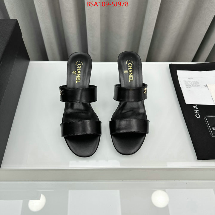 Women Shoes-Chanel luxury shop ID: SJ978 $: 109USD