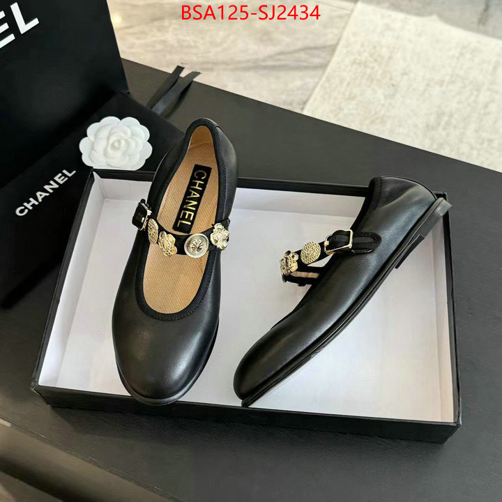 Women Shoes-Chanel high quality perfect ID: SJ2434 $: 125USD