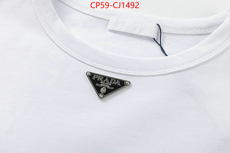 Clothing-Prada cheap replica designer ID: CJ1492 $: 59USD