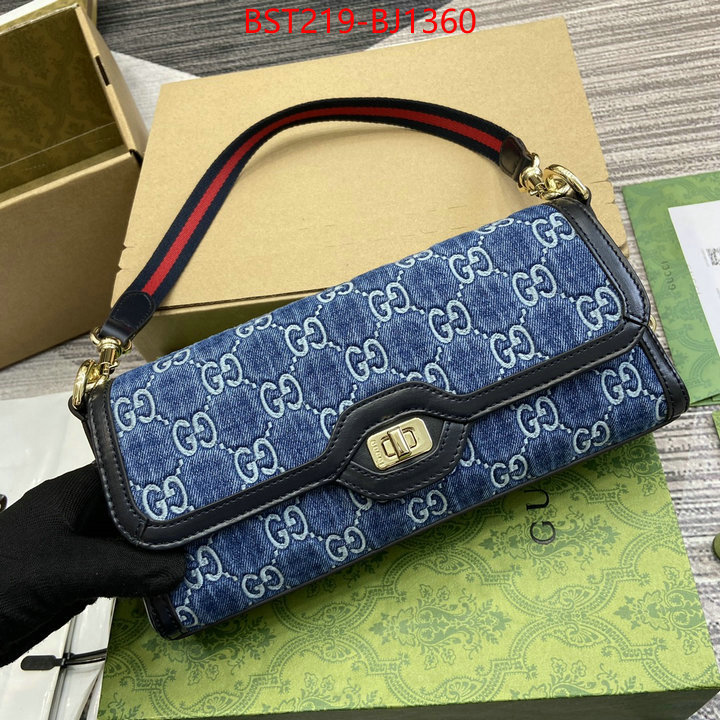 Gucci Bags(TOP)-Handbag- how quality ID: BJ1360 $: 219USD,