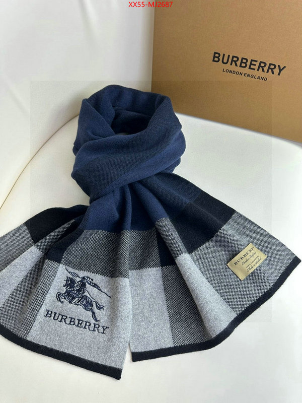 Scarf-Burberry fashion replica ID: MJ2687 $: 55USD