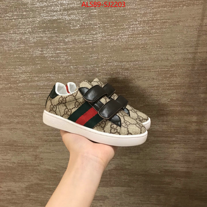 Kids shoes-Gucci top 1:1 replica ID: SJ2203 $: 89USD