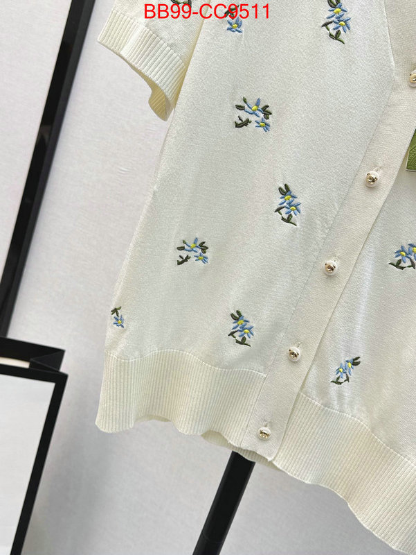 Clothing-Gucci buying replica ID: CC9511 $: 99USD