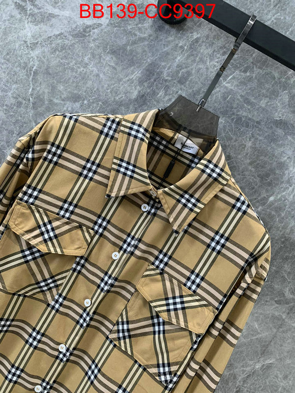 Clothing-Burberry highest product quality ID: CC9397 $: 139USD