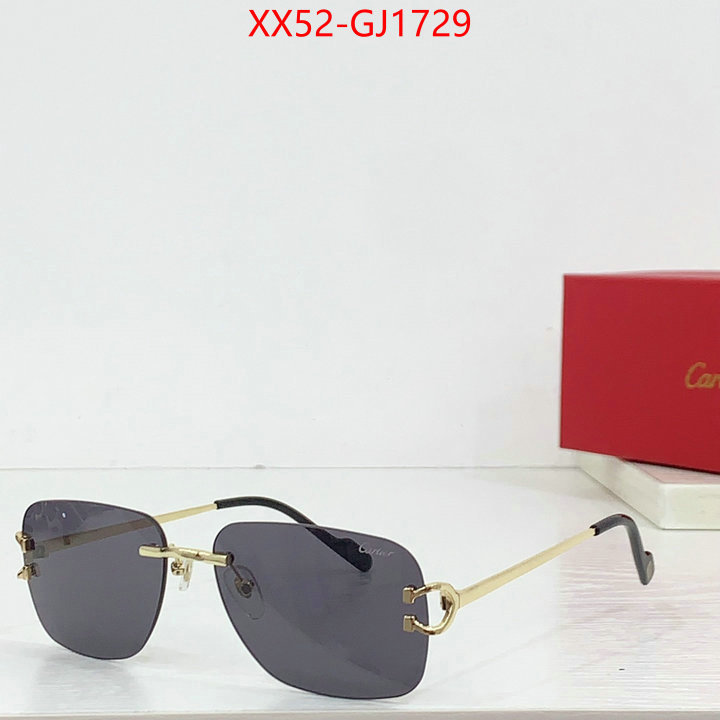 Glasses-Cartier aaaaa+ quality replica ID: GJ1729 $: 52USD