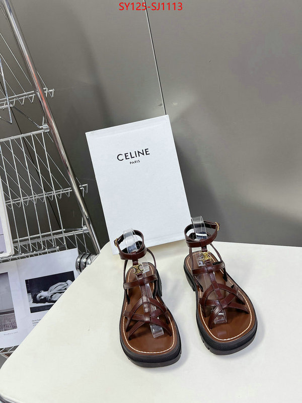 Women Shoes-CELINE mirror copy luxury ID: SJ1113 $: 125USD