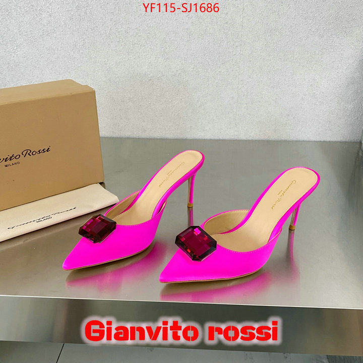 Women Shoes-Gianvito Rossi replica 2024 perfect luxury ID: SJ1686 $: 115USD