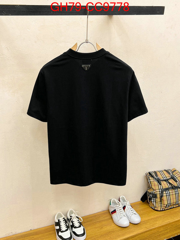 Clothing-Prada buy 1:1 ID: CC9778 $: 79USD