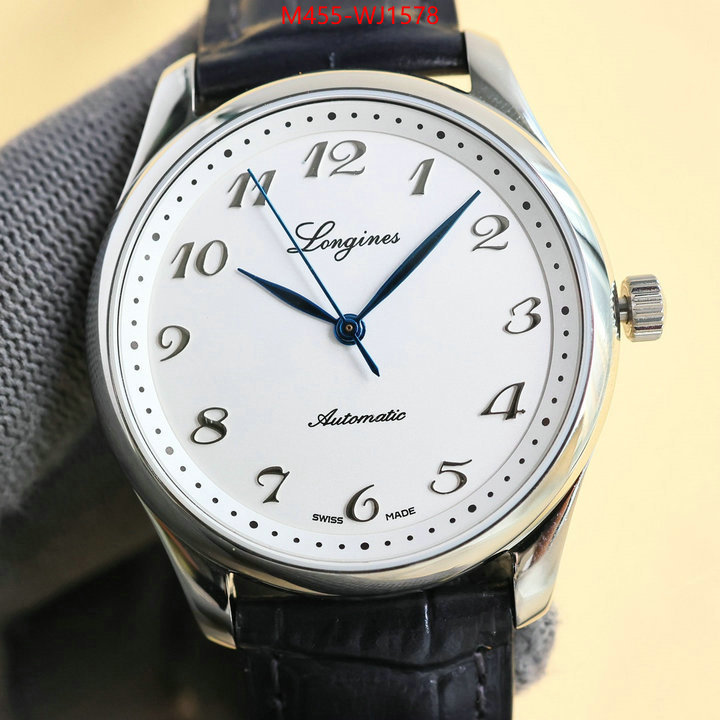 Watch(TOP)-Longines good quality replica ID: WJ1578 $: 455USD