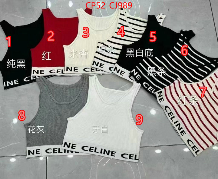 Clothing-Celine cheap replica designer ID: CJ989 $: 52USD