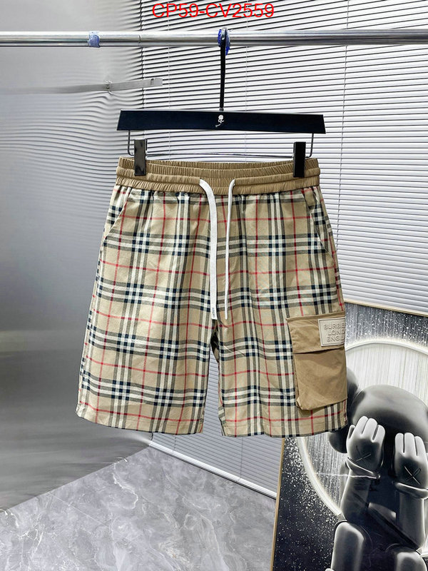 Clothing-Burberry high quality designer replica ID: CV2559 $: 59USD