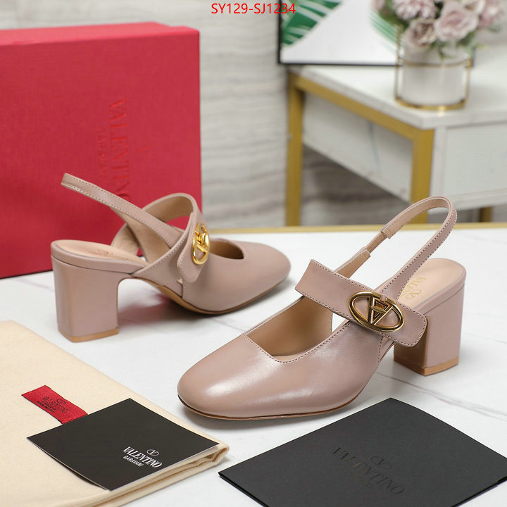 Women Shoes-Valentino replica shop ID: SJ1234 $: 129USD