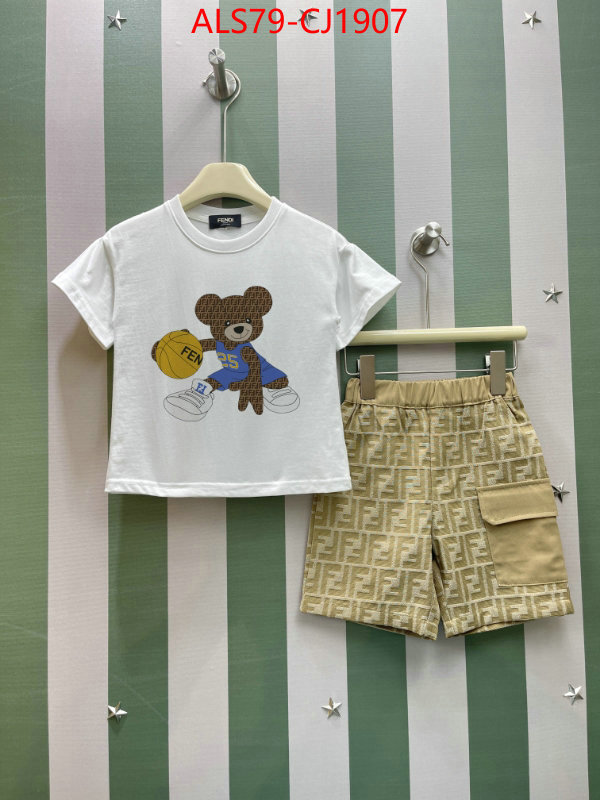 Kids clothing-Fendi how to find designer replica ID: CJ1907 $: 79USD