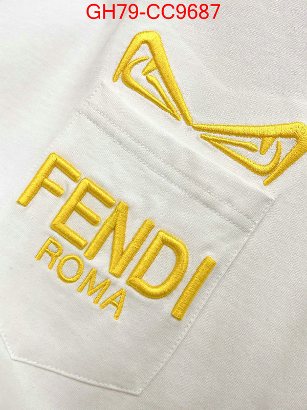 Clothing-Fendi wholesale sale ID: CC9687 $: 79USD