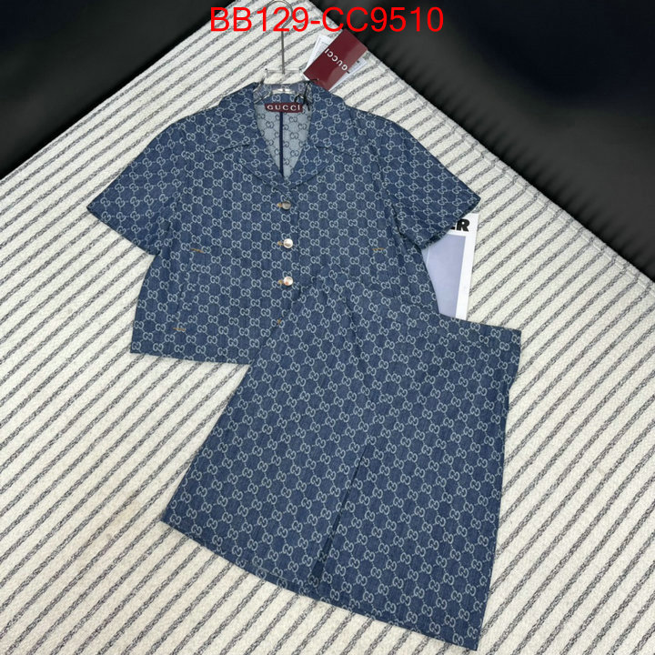 Clothing-Gucci where should i buy to receive ID: CC9510 $: 129USD