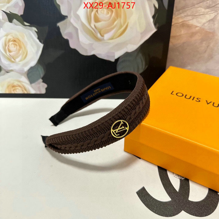 Hair band-LV designer wholesale replica ID: AJ1757 $: 29USD