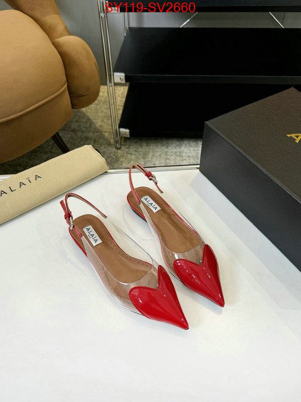 Women Shoes-ALAIA where can you buy replica ID: SV2660 $: 119USD