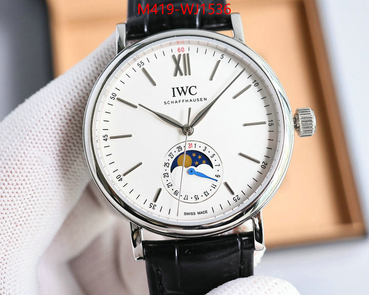 Watch(TOP)-IWC buy ID: WJ1536 $: 419USD