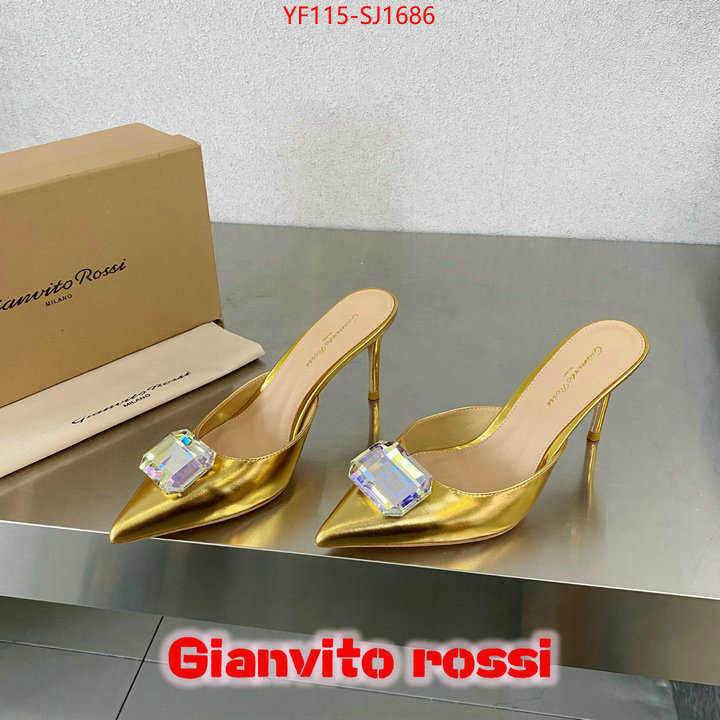 Women Shoes-Gianvito Rossi replica 2024 perfect luxury ID: SJ1686 $: 115USD