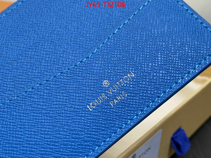 LV Bags(TOP)-Wallet best replica 1:1 ID: TJ2106 $: 65USD,