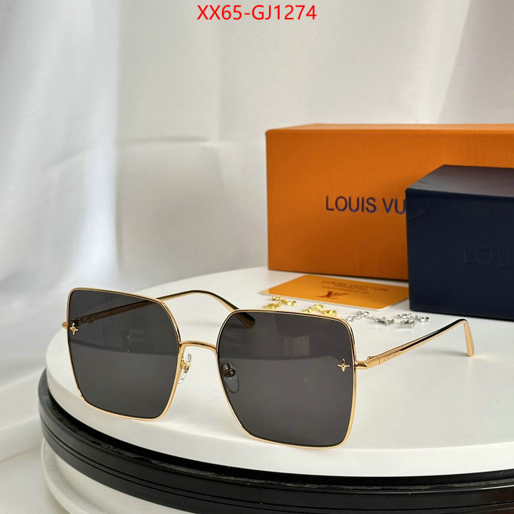 Glasses-LV top quality replica ID: GJ1274 $: 65USD