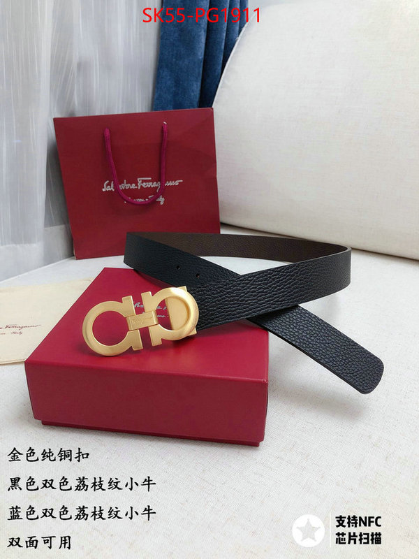 Belts-Ferragamo buy high-quality fake ID: PG1911 $: 55USD